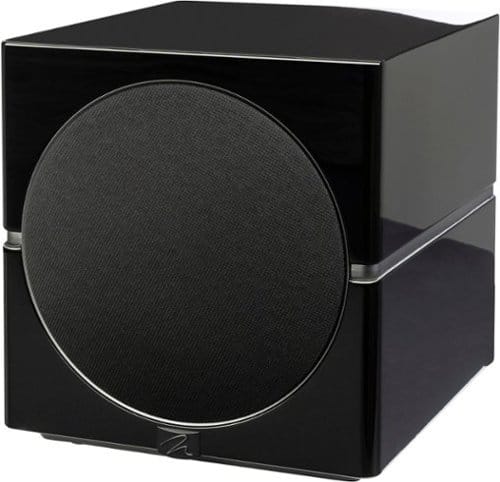 MartinLogan - Dynamo 12, 12” Sealed, Powered Subwoofer, with Magnitude MT-1.6kW Amplifier, Sub Control App, and Wireless Built-In - Gloss Black