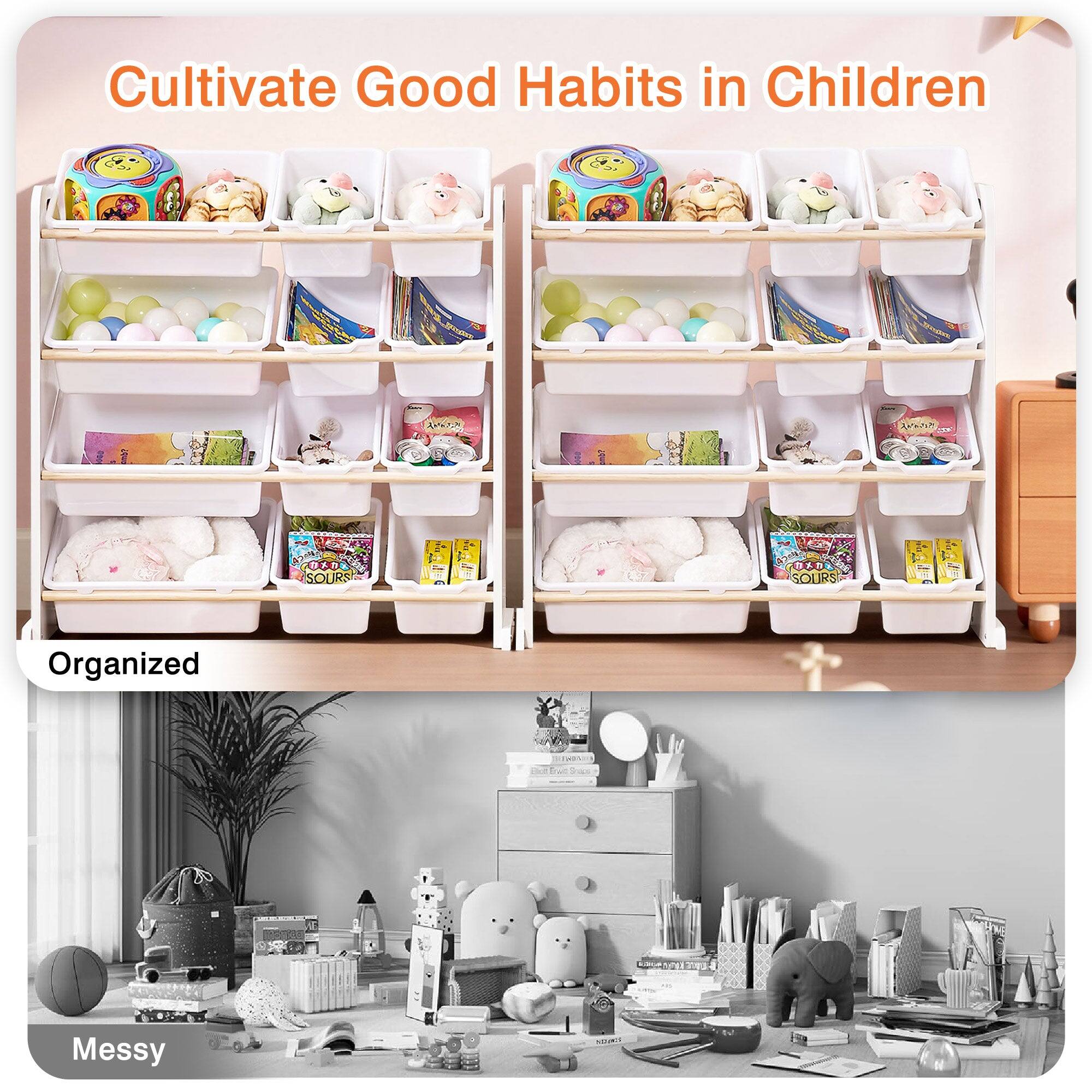 Cultivate Good Habits in Children

Organized

Messy