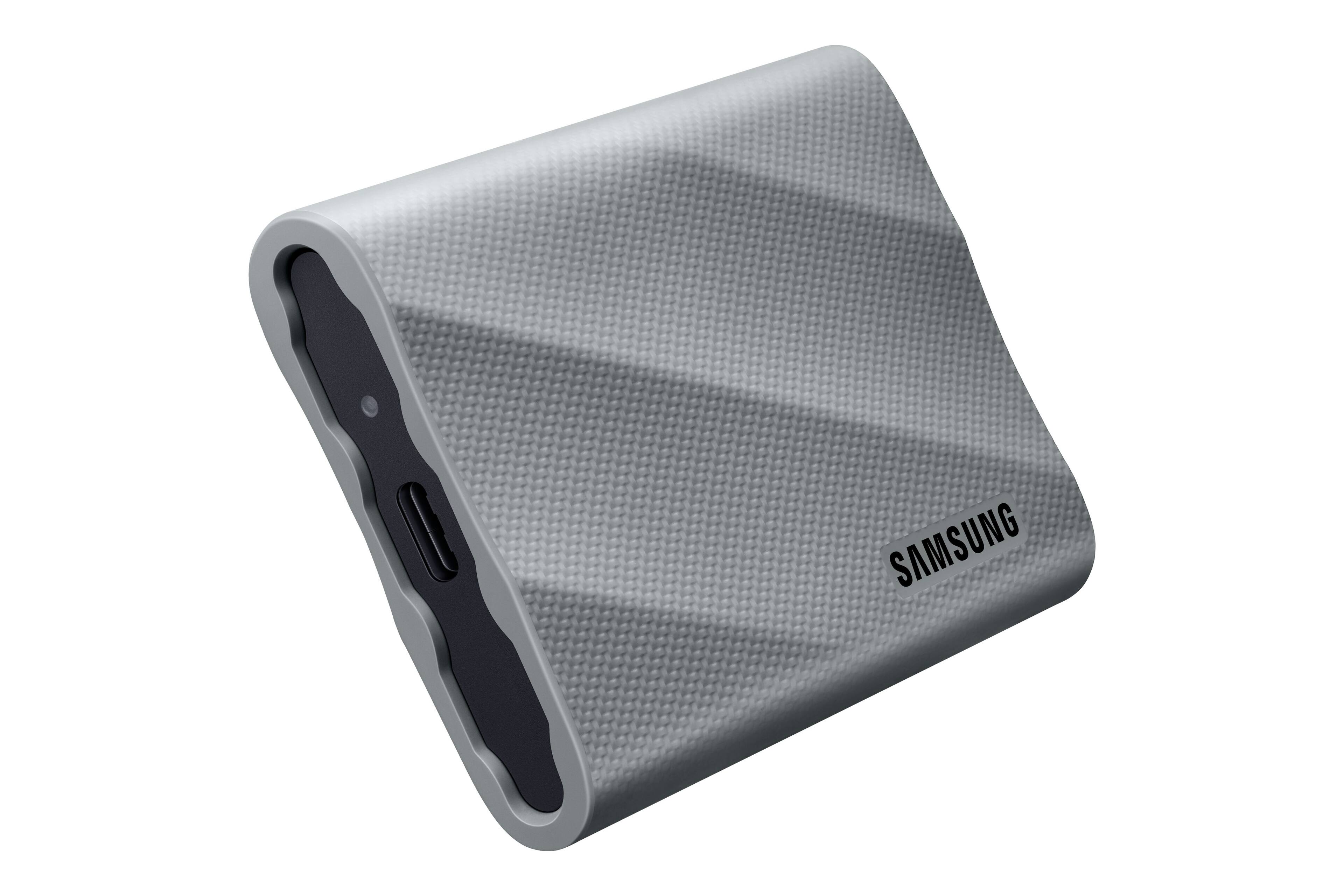Alt View 16. Samsung - T9 Portable SSD 2TB, Up to 2,000MB/s, USB 3.2 Gen2 - Gray.
