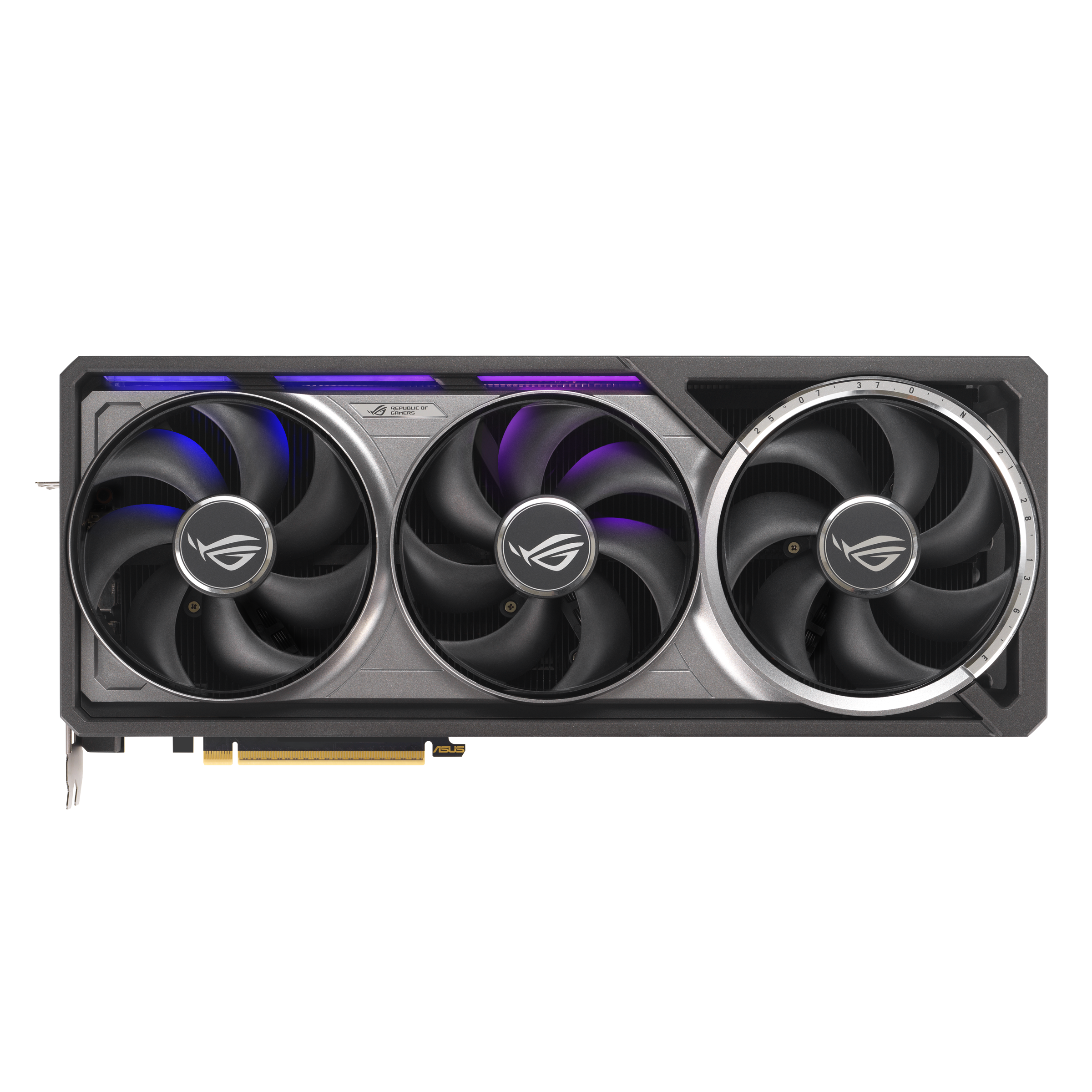 Front. ASUS - ROG Astral NVIDIA GeForce RTX 5090 32GB GDDR7 PCI Express 5.0 Graphics Card - Black.