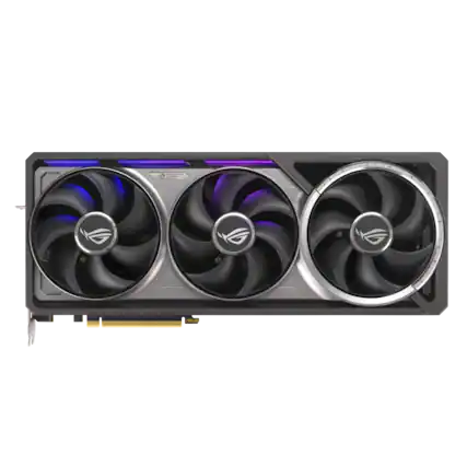 Front. ASUS - ROG Astral NVIDIA GeForce RTX 5090 32GB GDDR7 PCI Express 5.0 Graphics Card - Black.