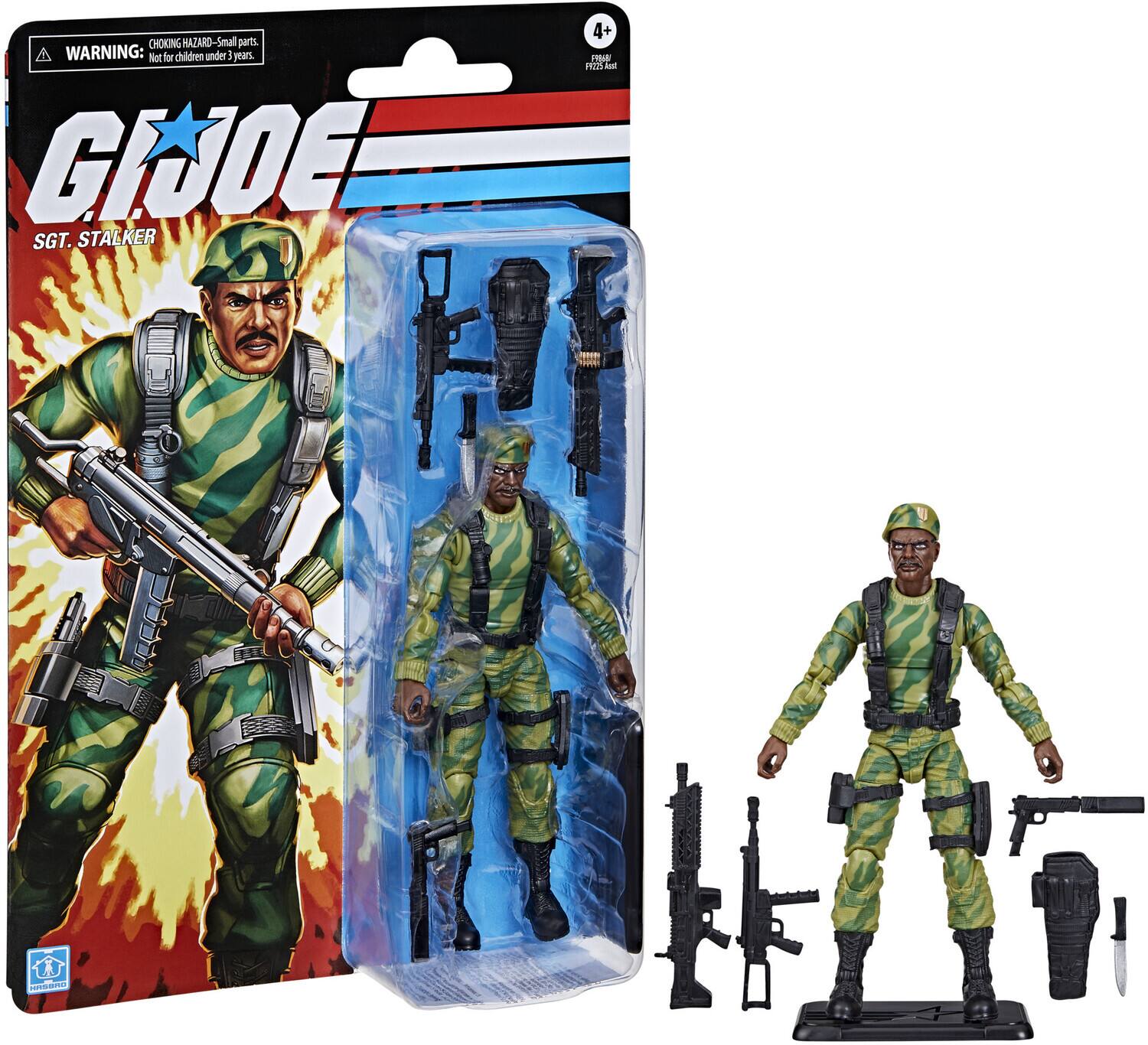 Hasbro Collectibles - G.I. Joe - Classified Series Retro Cardback - Sgt. Stalker - Collectibles