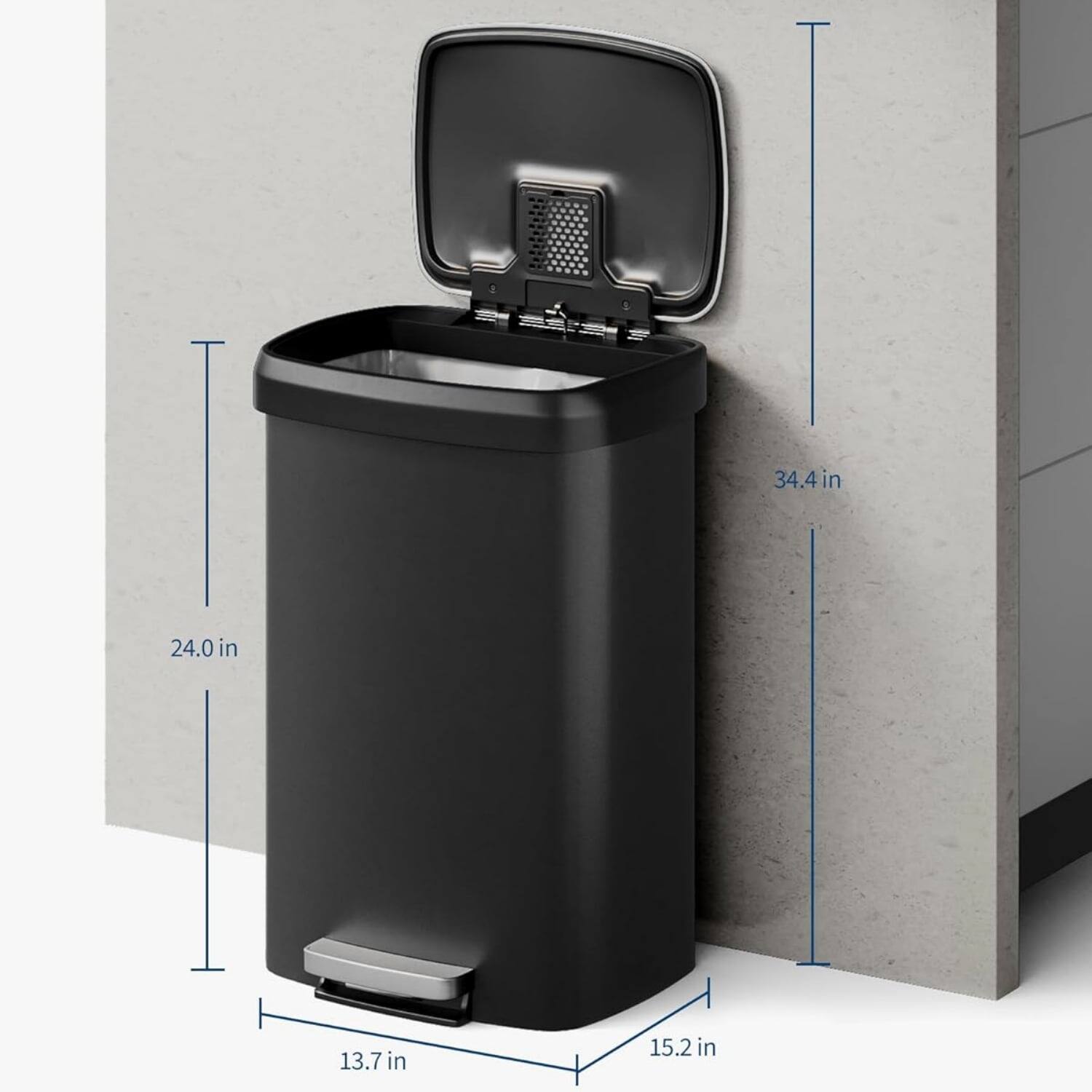 34.4 in  
24.0 in  
13.7 in  
15.2 in