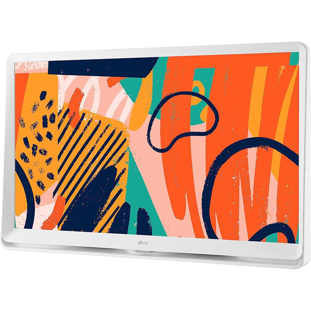 Alt View 4. LG - 27LQ600S-WU 27 FHD IPS LED TV Monitor with web OS TV + 1 YR Warranty Bundle.