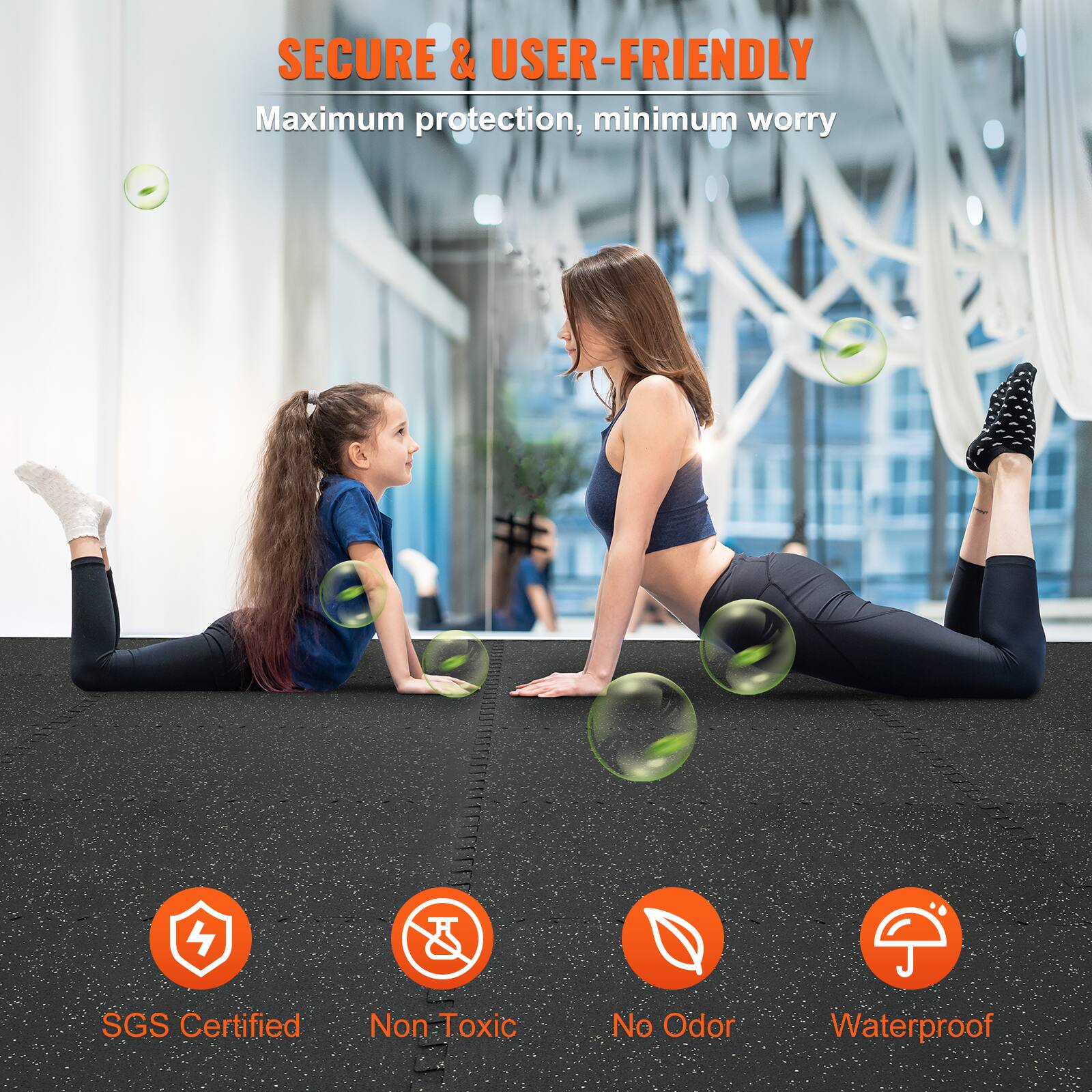 SECURE & USER-FRIENDLY
Maximum protection, minimum worry
4 SGS Certified
Non Toxic
No Odor
Waterproof