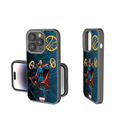 Keyscaper - Marvel MechLine Soft Touch Phone Case - Apple iPhone 14 - Doctor Strange Keyscaper - Marvel MechLine Soft Touch Phone Case - Apple iPhone 14 - Doctor Strange