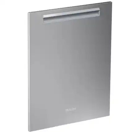 Front. Miele - Miele GFVi 709/77 24" Clean Touch Steel Dishwasher Door Panel for fully integrated models G7000/G5000 - Stainless Steel.