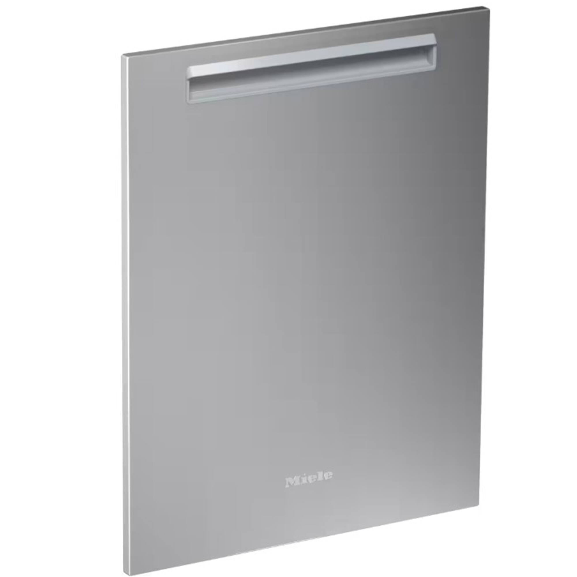 Front. Miele - Miele GFVi 709/77  24" Clean Touch Steel Dishwasher Door Panel for fully integrated models G7000/G5000 - Stainless Steel.