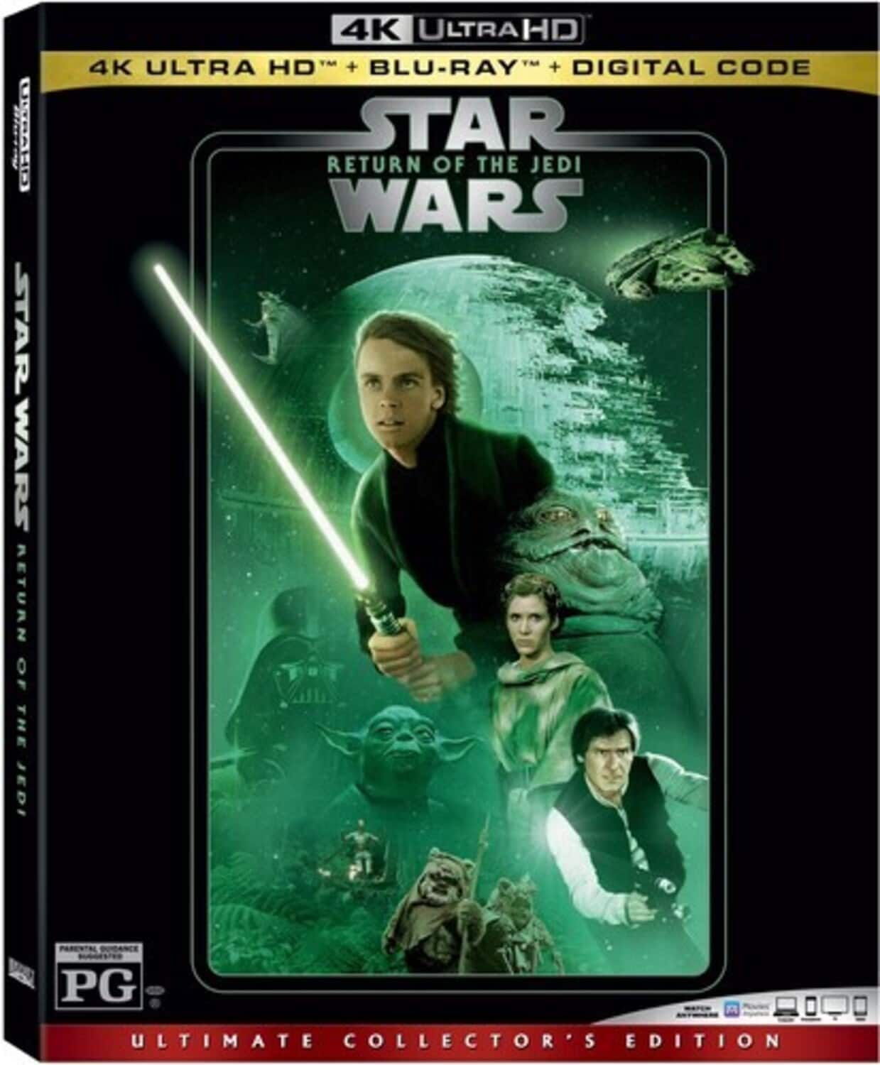 Front. Star Wars: Episode VI: Return of the Jedi   - 4K Blu-Ray.