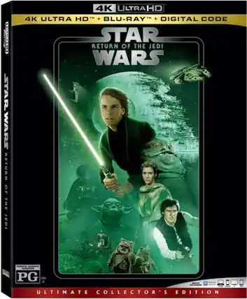 Front. Star Wars: Episode VI: Return of the Jedi - 4K Blu-Ray.