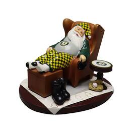 The Memory Company - Athletics Resting Santa Figurine - Green