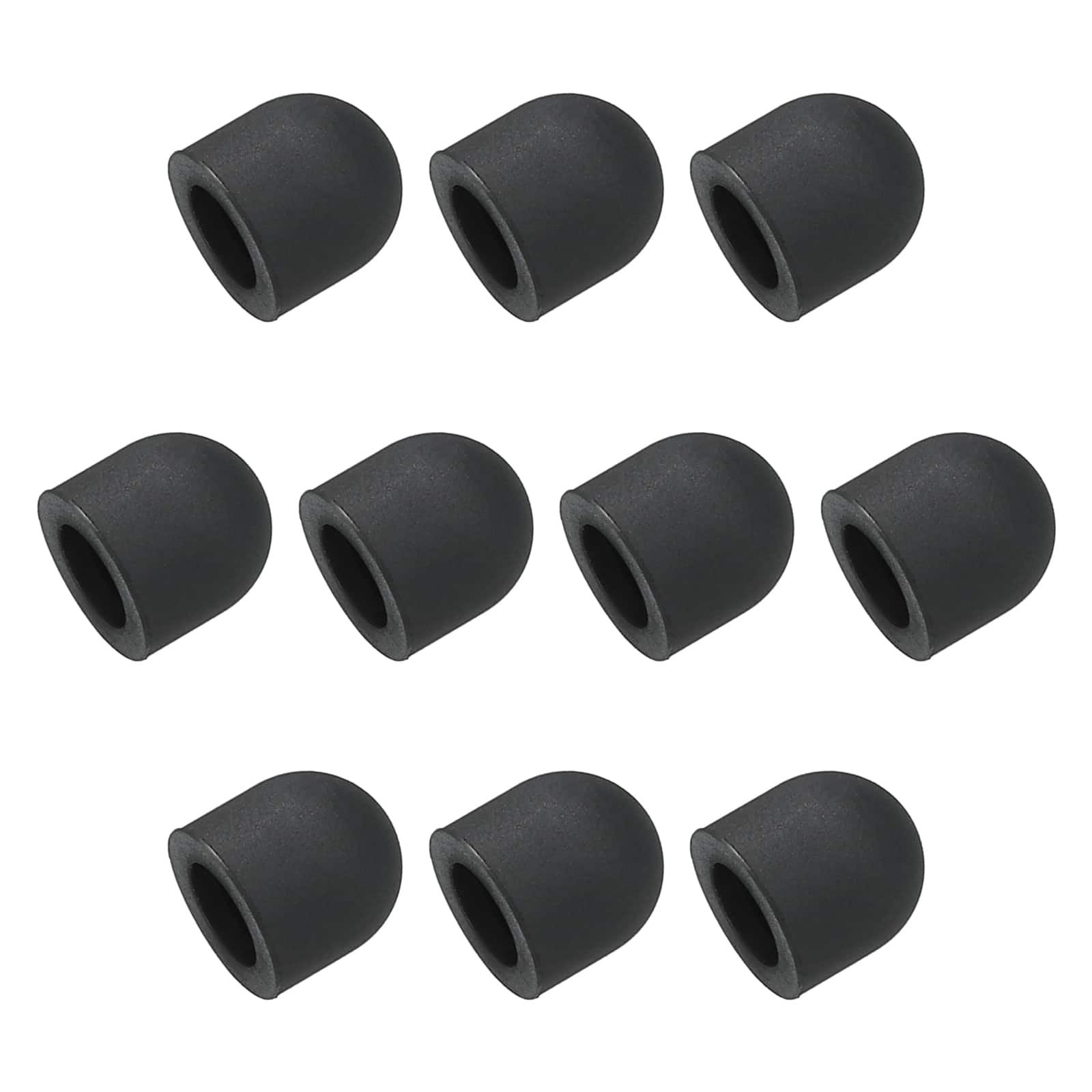 Unique Bargains - 50pcs 7mm Conductive Rubber Fine Tips Soft Universal Replacement for Capacitive Touch Screen Stylus Pen - Black