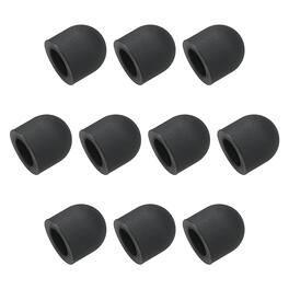 Unique Bargains - 30pcs 7mm Stylus Pen Fine Tips Conductive Rubber Capacitive Touch Screen Pens Tip Soft Universal Replacement - Black