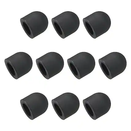 Front. Unique Bargains - 30pcs 7mm Stylus Pen Fine Tips Conductive Rubber Capacitive Touch Screen Pens Tip Soft Universal Replacement - Black.