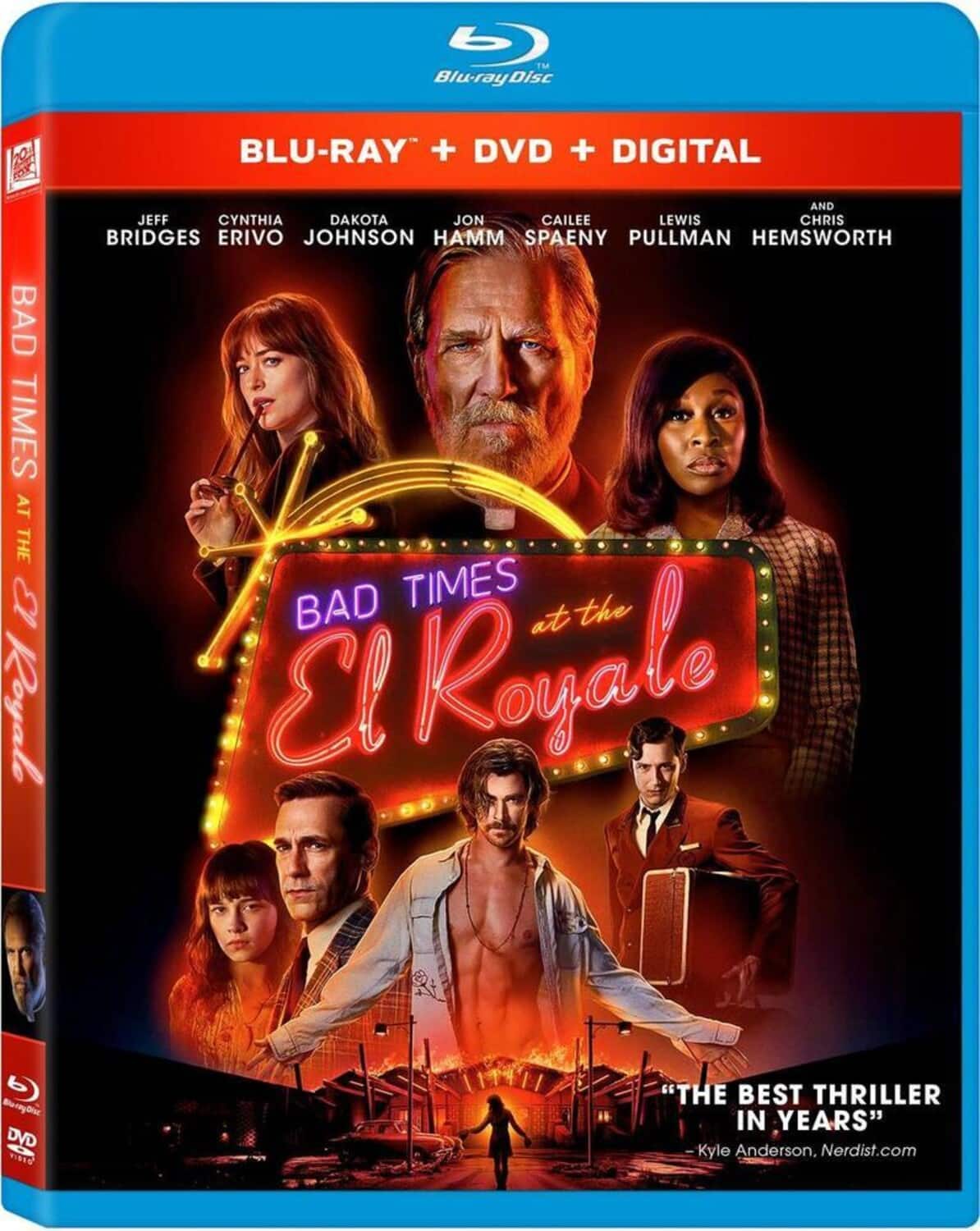 Front. Bad Times at the El Royale   - BLU-RAY.