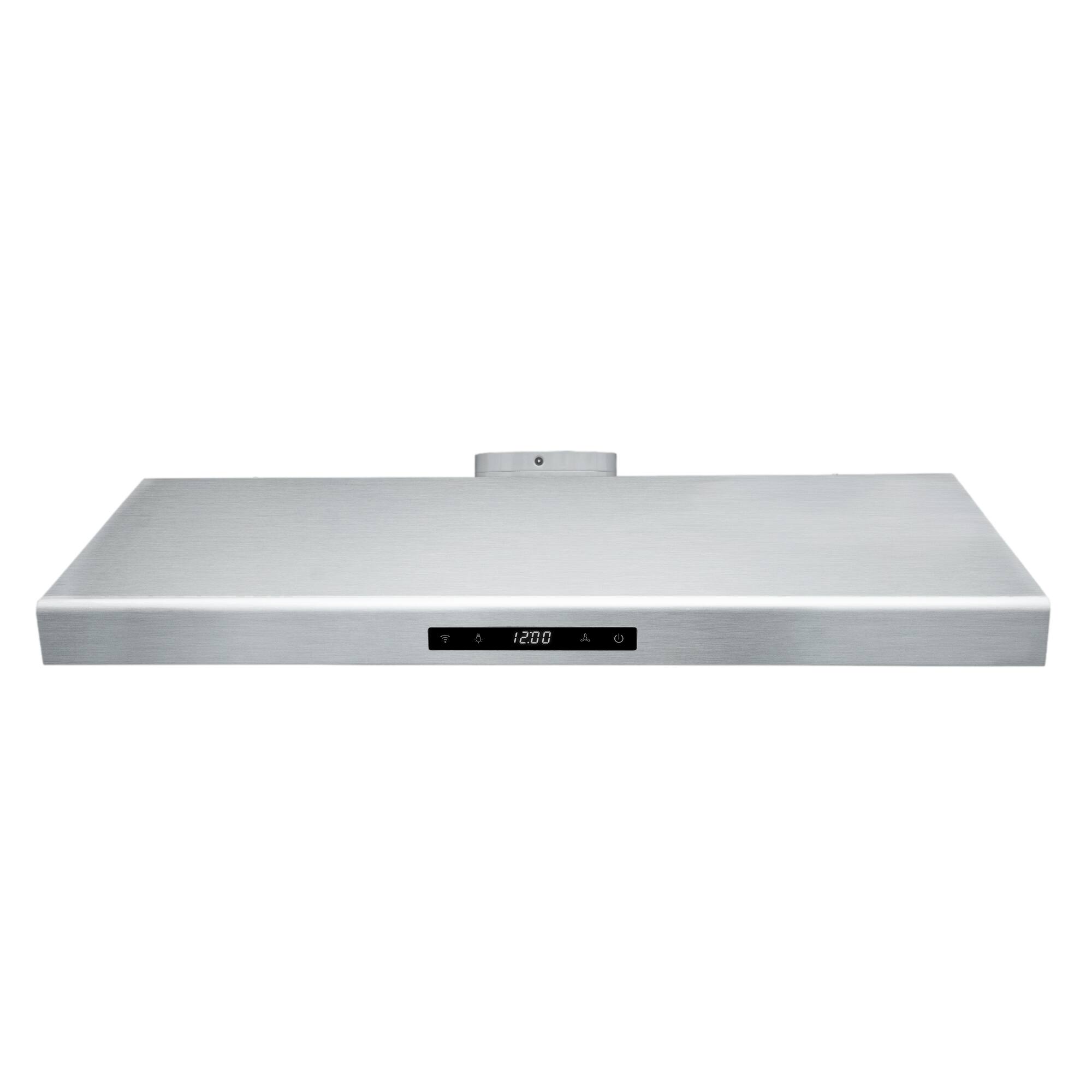 Alt View 2. COSMO - COS-KS6U30 30 in. Haven Collection 500 CFM Ducted Under Cabinet Range Hood, Touch Controls, LED Lights - Stainless Steel.