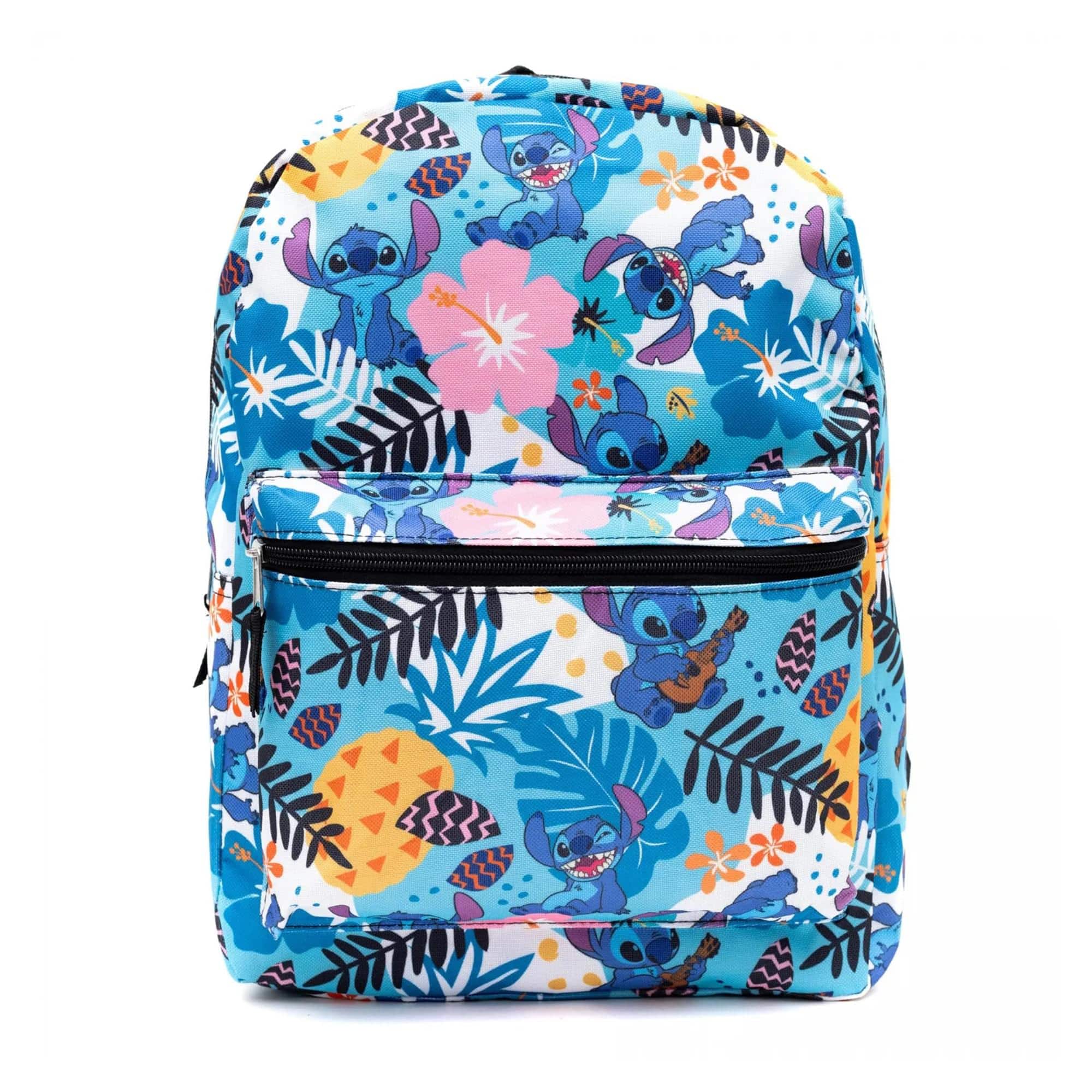 Disney - Lilo & Stitch Tropical Days 16 Inch Kids Backpack - Blue