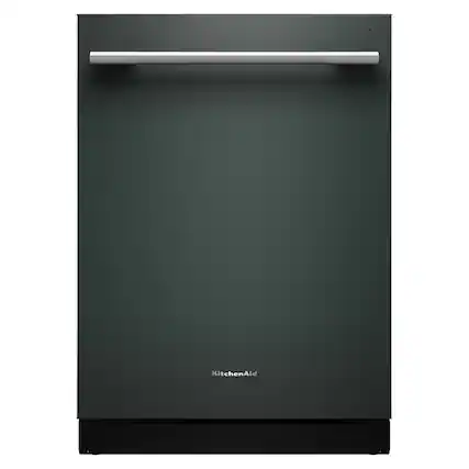 Front. KitchenAid - KitchenAid - 24" Top Control Built-In Dishwasher with 360 Max Jets Third Rack and Advanced ProDry System - Juniper.