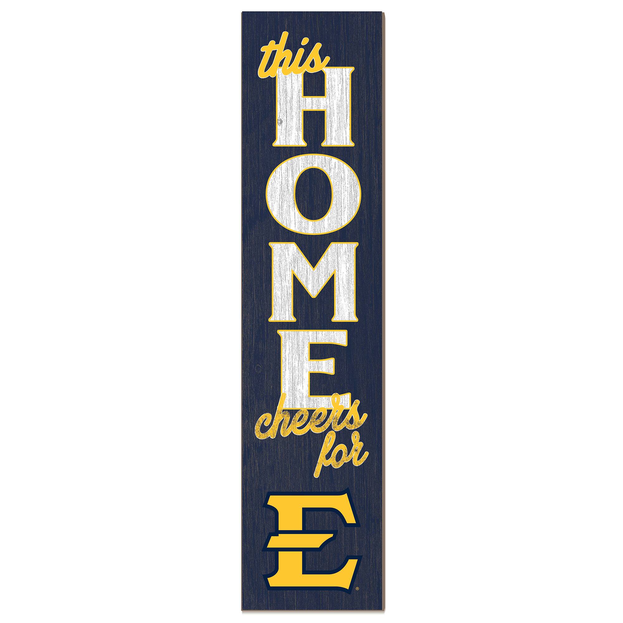 ETSU Buccaneers 12" x 48" This Home Leaner