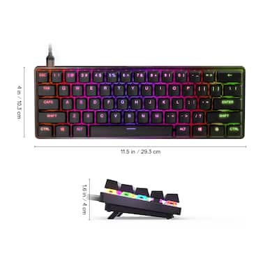SteelSeries Apex 9 Mini 60% Wired Optical OptiPoint Adjustable SteelSeries Apex 9 Mini 60% Wired Optical OptiPoint Adjustable