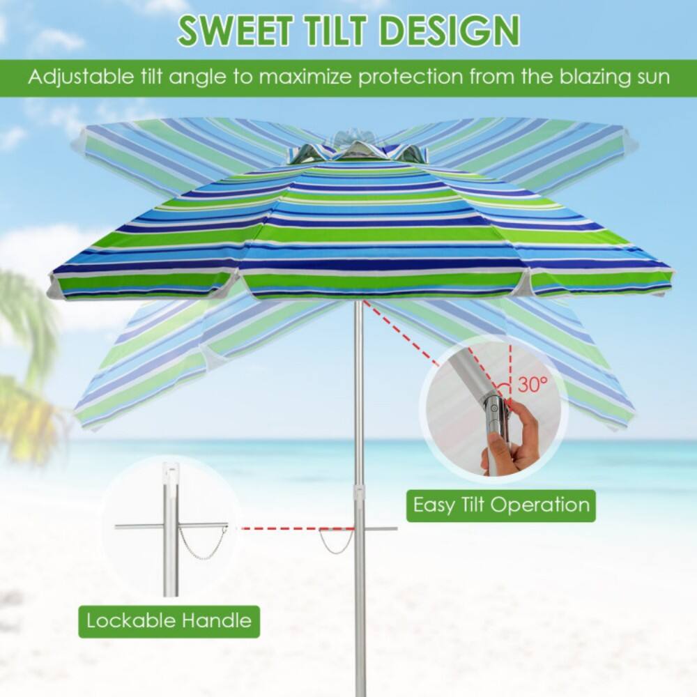 SWEET TILT DESIGN  
Adjustable tilt angle to maximize protection from the blazing sun  

Easy Tilt Operation  
Lockable Handle