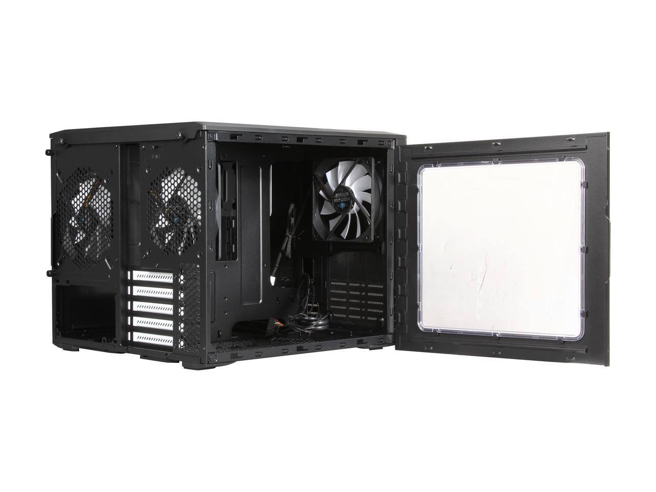 Fractal Design Node 804 Black Window Aluminum/Steel Micro ATX Cube