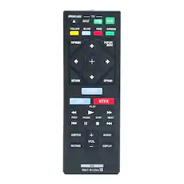VINABTY - New RMT-B126A Replaced Remote Fits for Sony Blu-Ray BD Player BDP-BX120 BDP-BX320 BDP-BX520 BDP-BX620 BDP-S1200 - Black