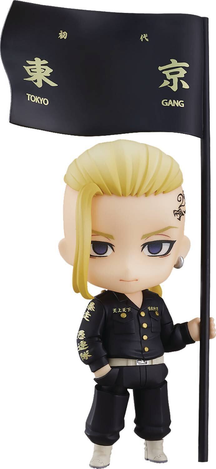 Good Smile Company - Tokyo Revengers - Draken Ken Ryuguji Nendoroid Action Figure - Collectibles - Multicolor