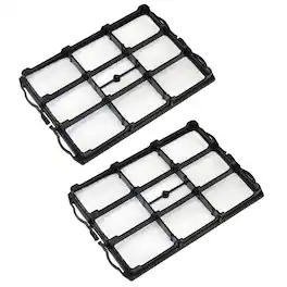 HQRP - 2-Pack Motor Protection Filter for Bosch BSA2 BSA3 BSA5 BSD2 BSD3 BSG6 BSG7 BSG8 Vacuum Cleaners, Replaces 618907