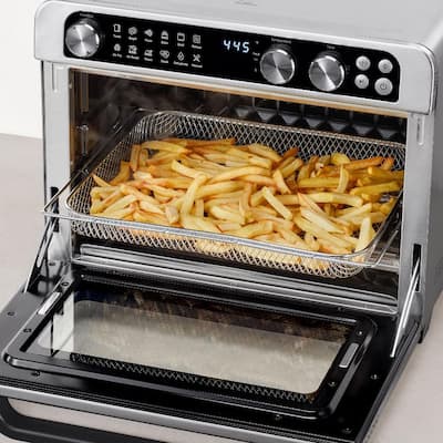 Panasonic FlashXpress 1 Cu. Ft. Toaster Oven with Air Fryer Silver Panasonic FlashXpress 1 Cu. Ft. Toaster Oven with Air Fryer Silver