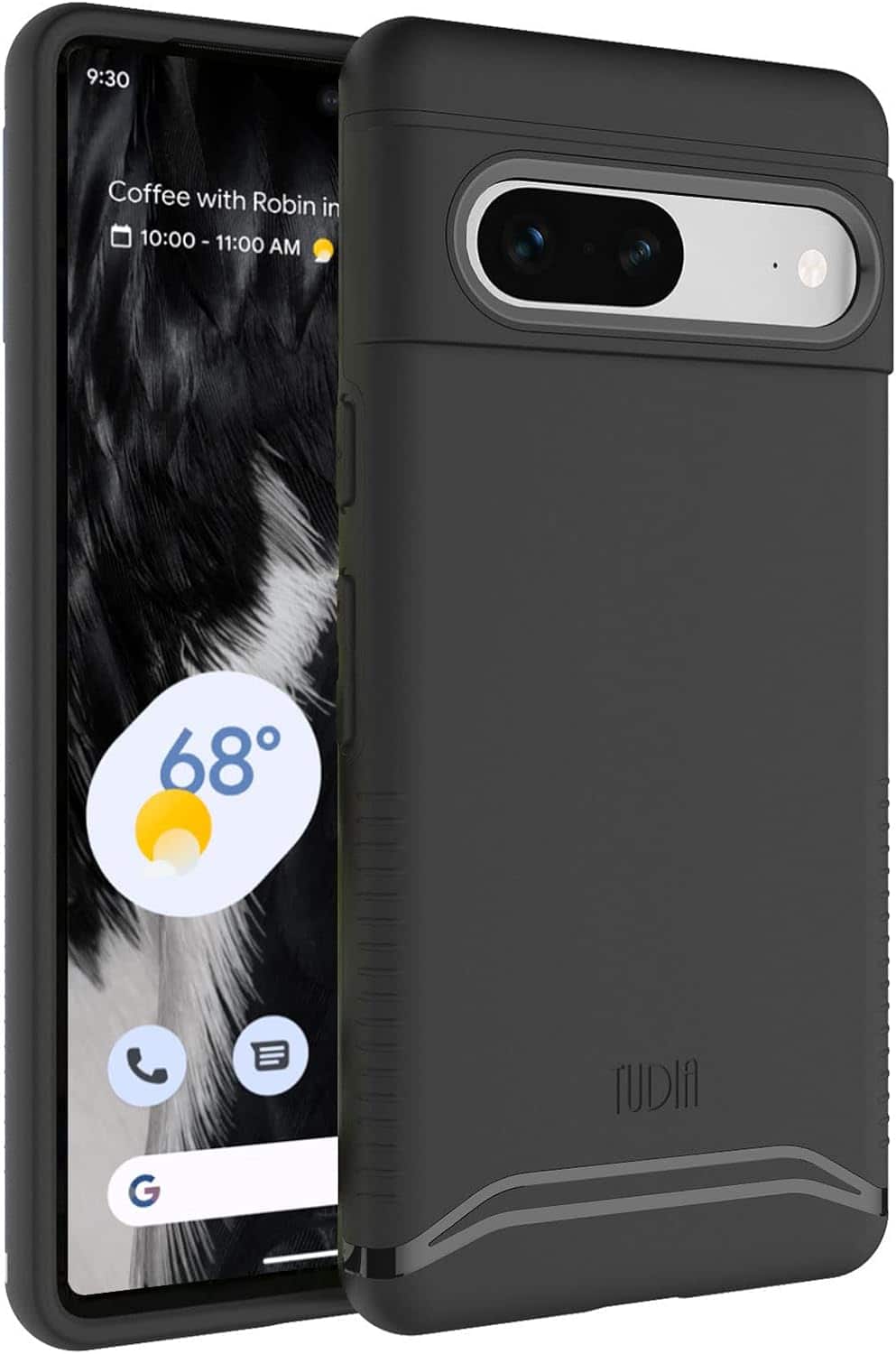 TUDIA - Merge for Google Pixel 7 Case Military Grade Phone Cases - Matte Black