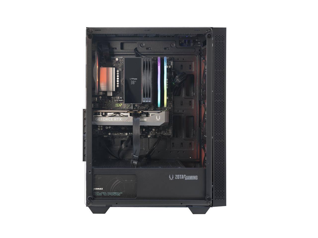 38 TFORCE TEIE S GEFORCE RTX ATOS GAMING AIDMAX Power