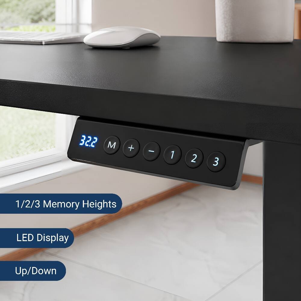 32.2 M + - 1 2 3 1/2/3 Memory Heights LED Display Up/Down
