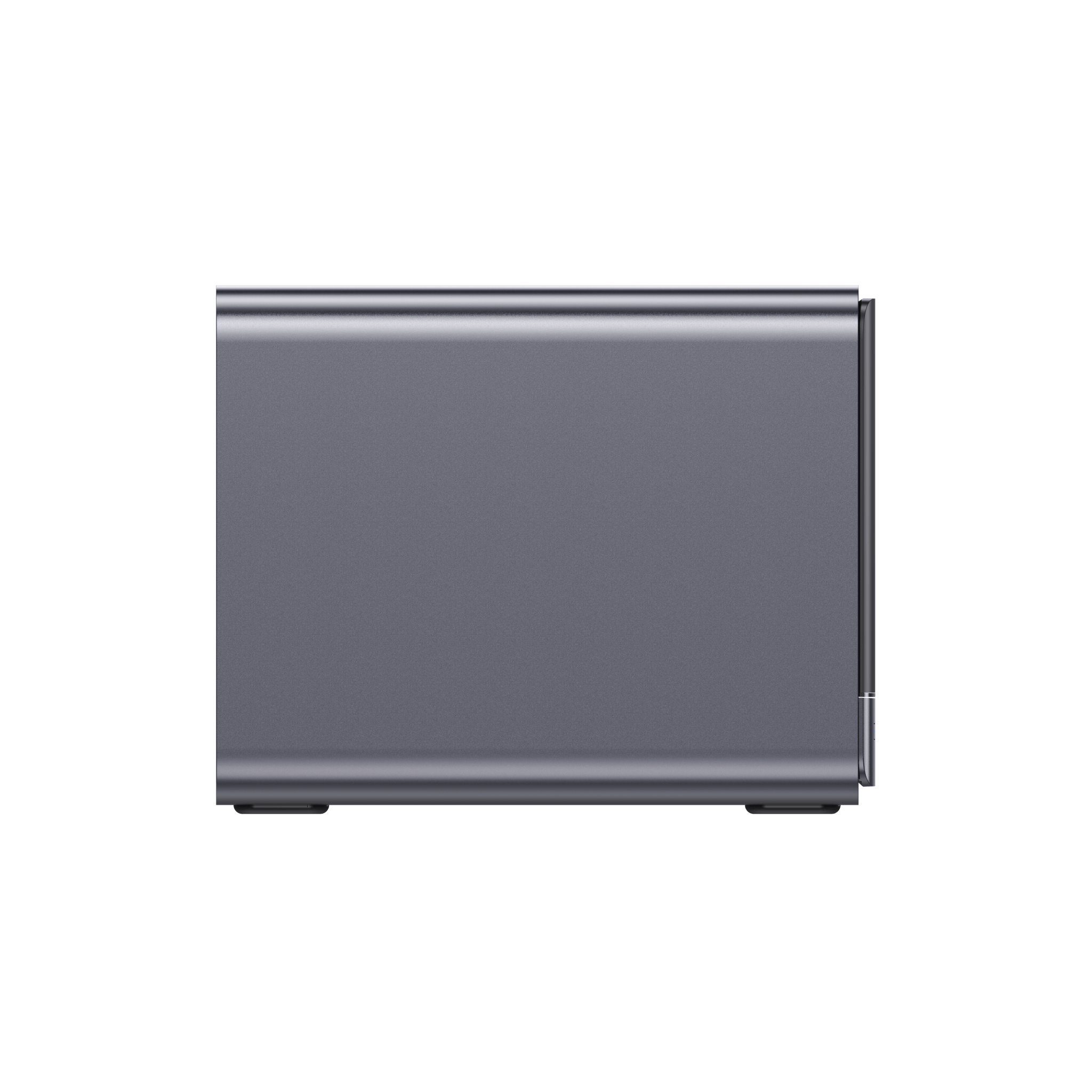 Alt View 6. Minisforum - N5 Pro AI NAS, 16GB + 128G OS Storage, AMD Ryzen AI 9 HX PRO 370, AMD Radeon 890M, 50 TOPS Copilot+ NPU, 10GbE+5GbE - Black.