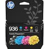 HP - 936 4-Pack Standard Capacity Ink Cartridges - Black/Cyan/Magenta/Yellow