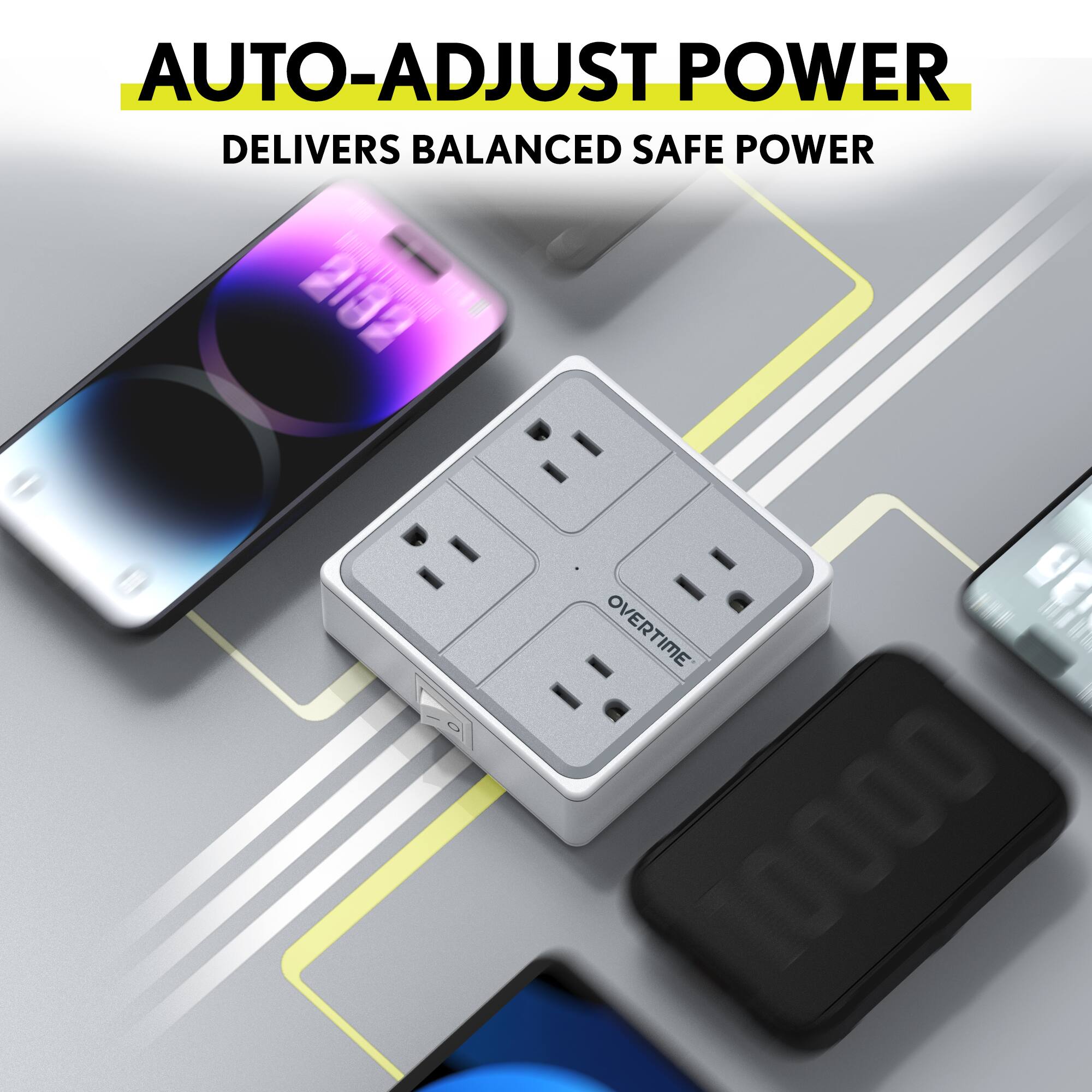 AUTO-ADJUST POWER  
DELIVERS BALANCED SAFE POWER