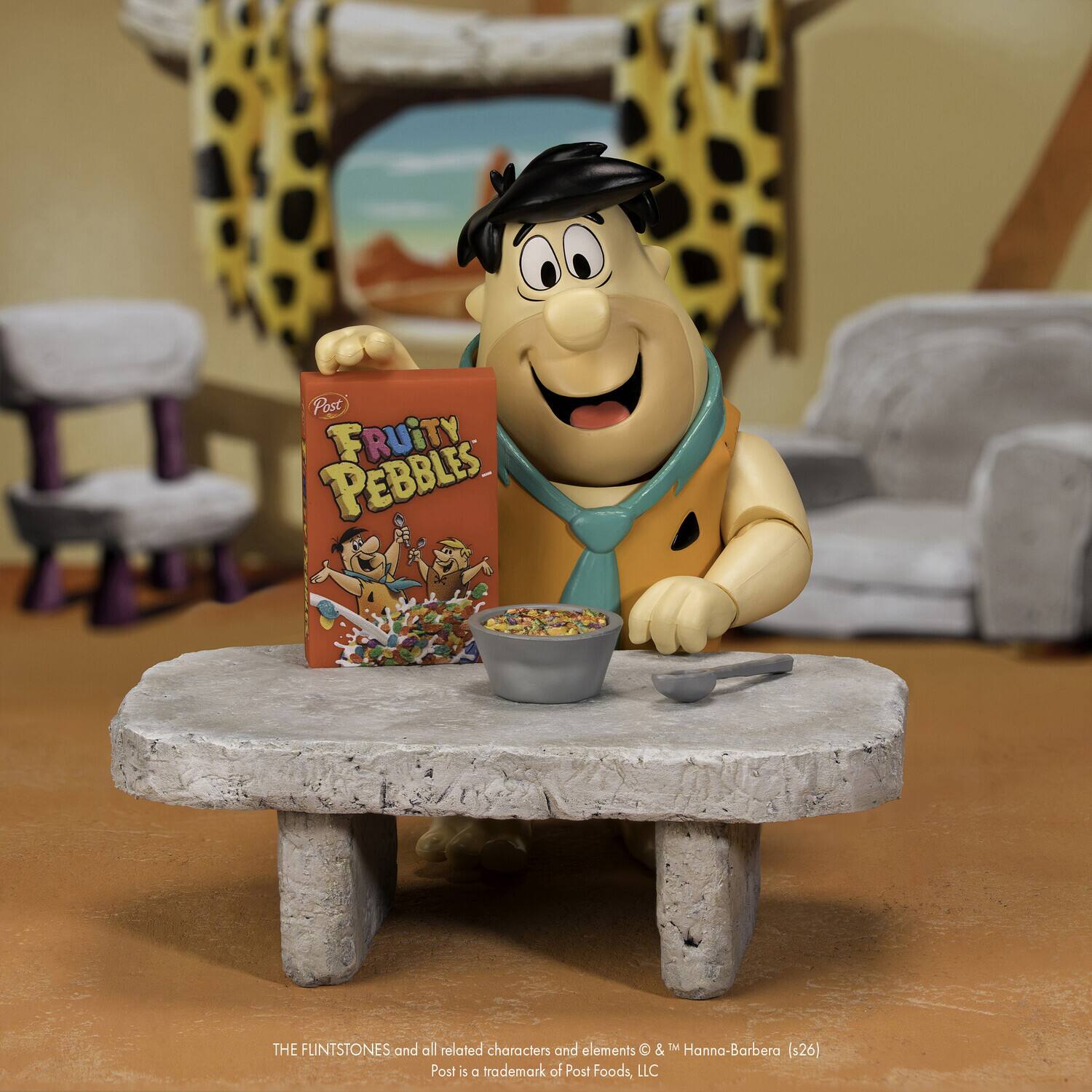 Post FRUiTY PEBBLES THE FLINTSTONES and all related characters and elements © & TM Hanna-Barbera (s26) Post is a trademark of Post Foods, LLC