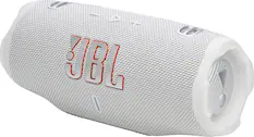 Front. JBL - Charge 6 Portable Wireless Speaker - 2025 - White.