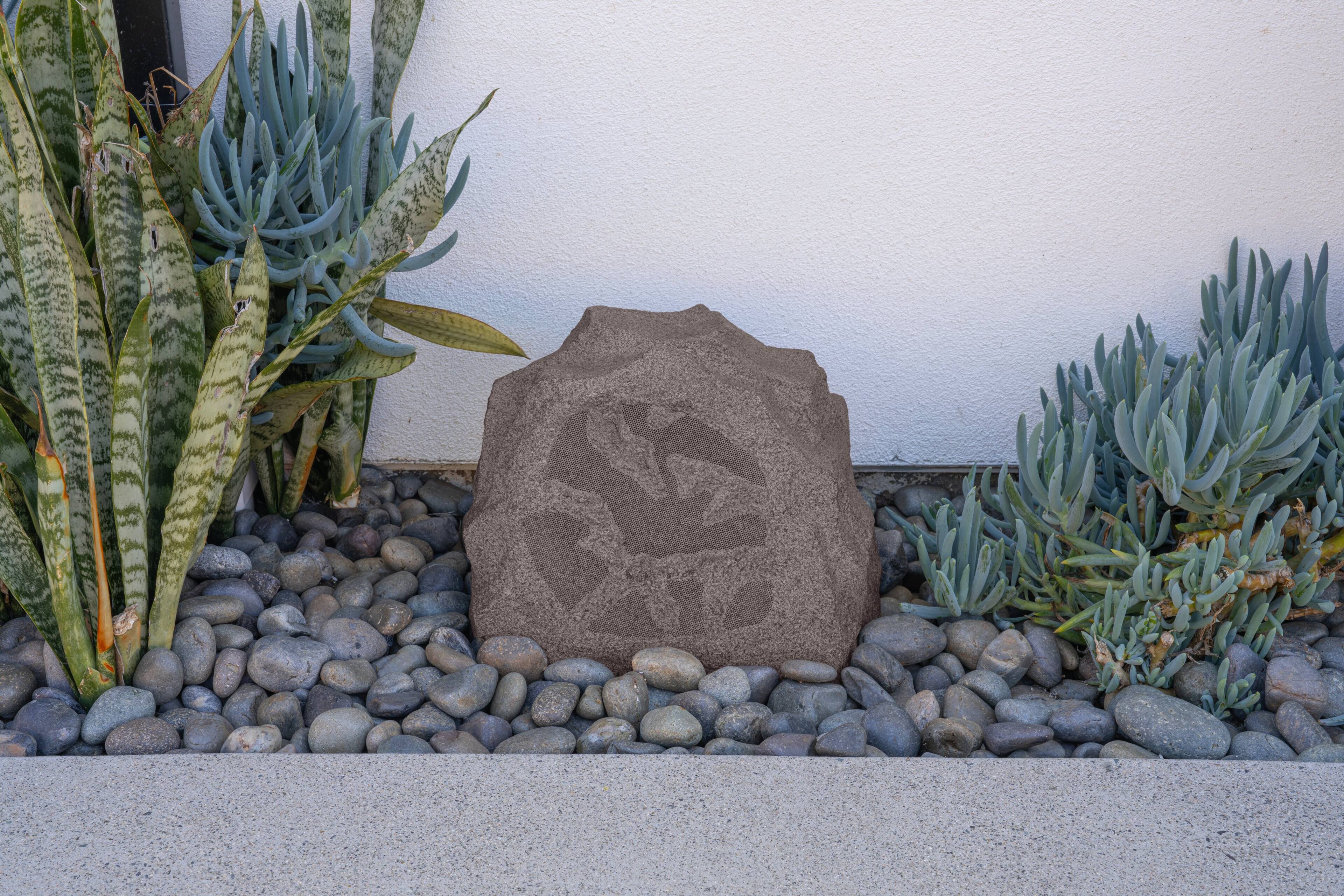 Alt View 15. Sonance - RK63 - Rocks  6-1/2" 2-Way Outdoor Speakers (Pair) - Brown.