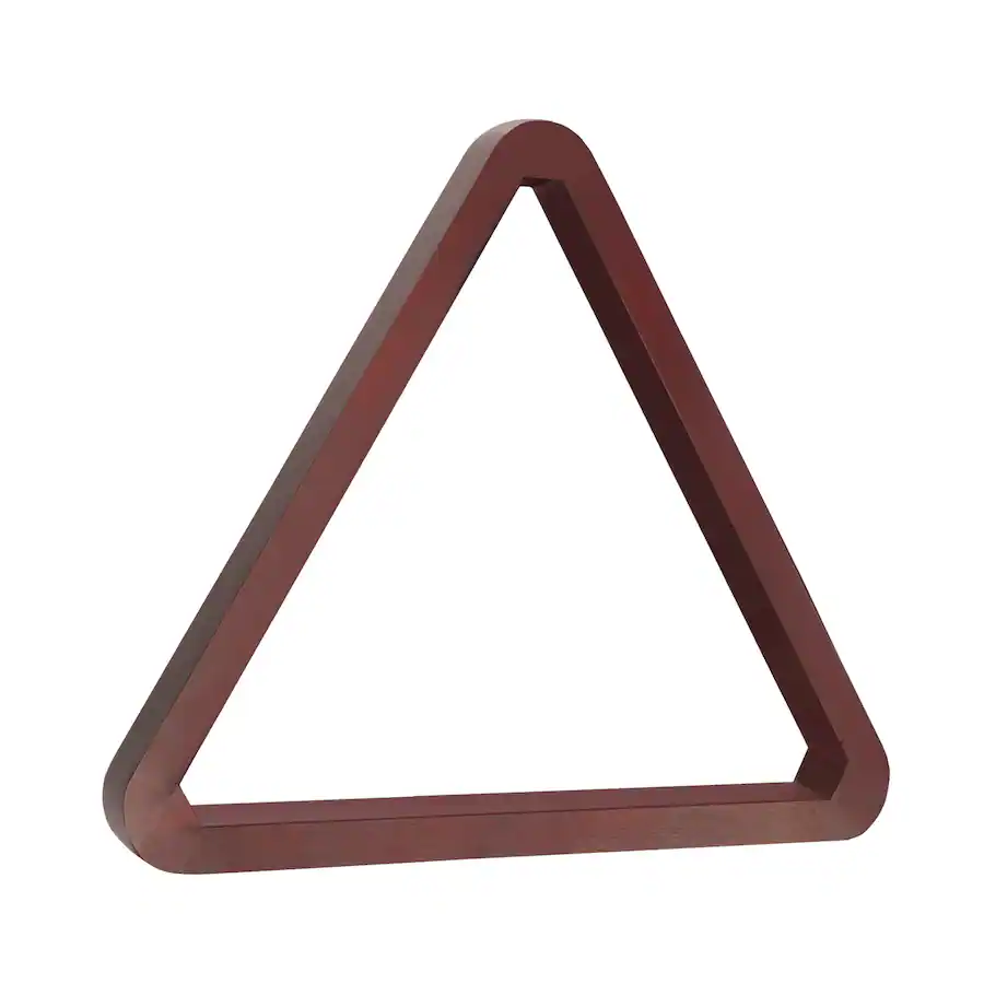 GSE Games & Sports Expert Deluxe Solid Wood 8 Ball Triangle Ball Rack ...