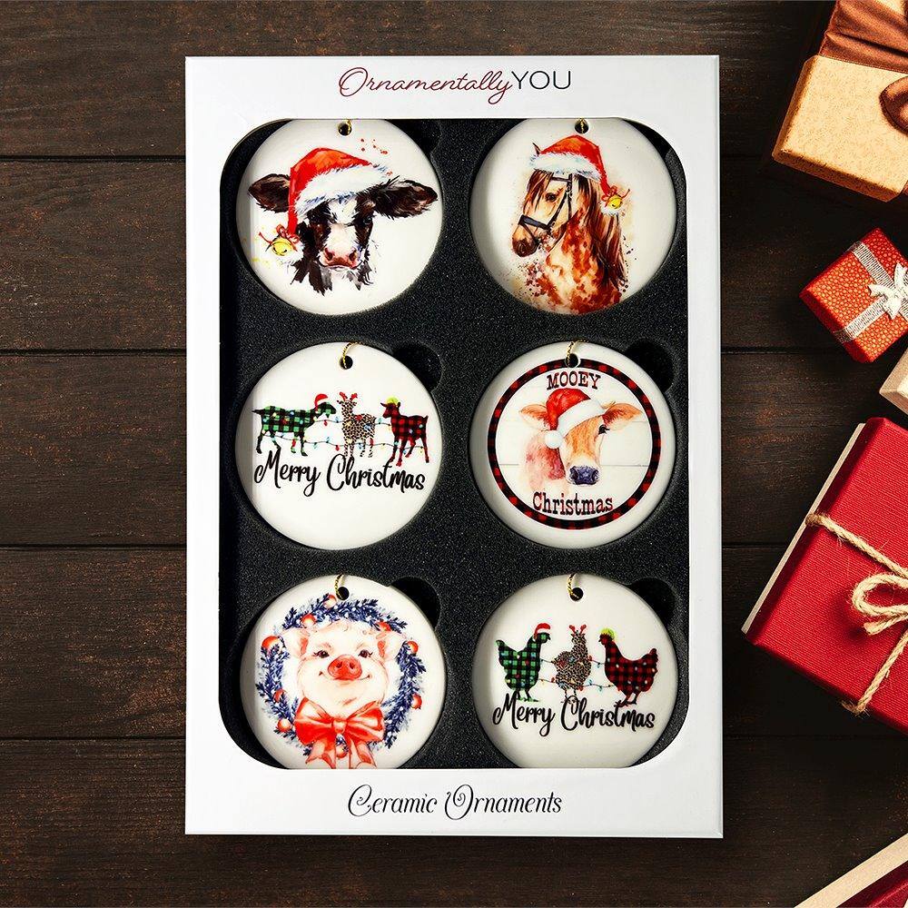 Ornamentally YOU

Ceramic Ornaments

Merry Christmas

MOOEY
Christmas

Merry Christmas