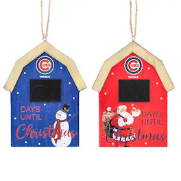 The Memory Company - Chicago Cubs 2-Pack Countdown Ornament Set - Multicolor