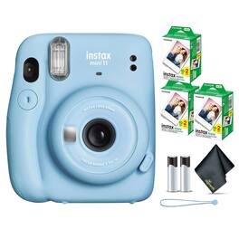 Fujifilm - INSTAX MINI 11 Instant Film Camera with Instant Film - Blue