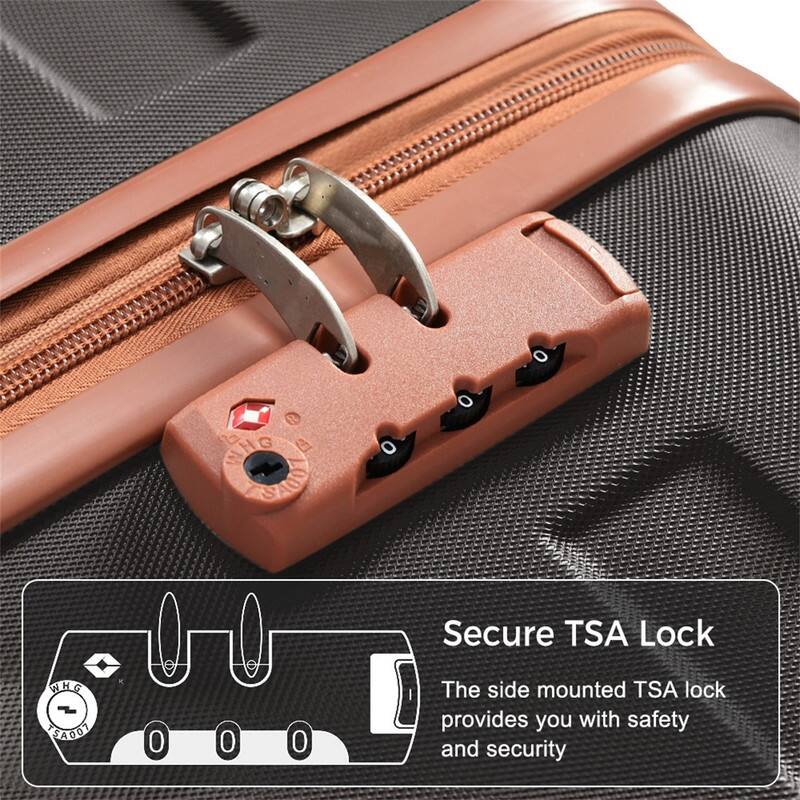 o 1 NHG 30D Secure TSA Lock WHG SAOD1 0 0 0 The side mounted TSA lock provides you with safety and security