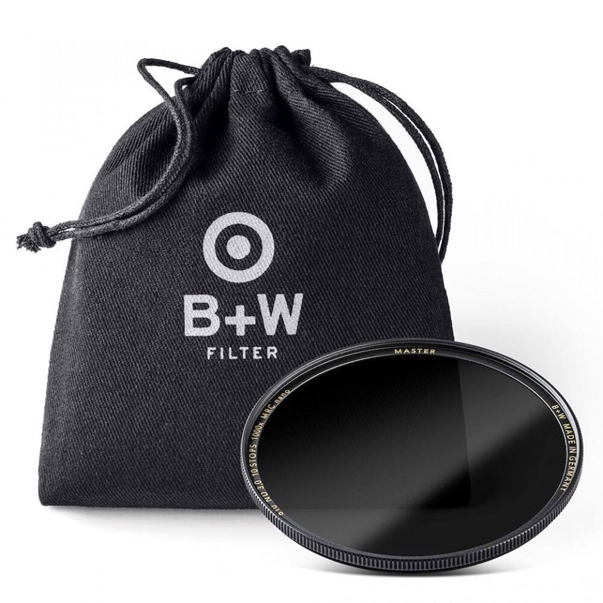 B+W FILTER MASTER MR. Nano MRC 1000x.M.R.C 1000x 10STOPS 10 3.0 OIUNU NU N10 B+W MADE IN GERMANY