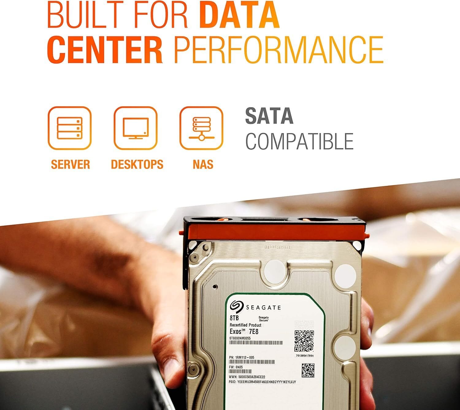 Seagate Enterprise Capacity 3.5 HDD ST8000NM0055 - Best Buy