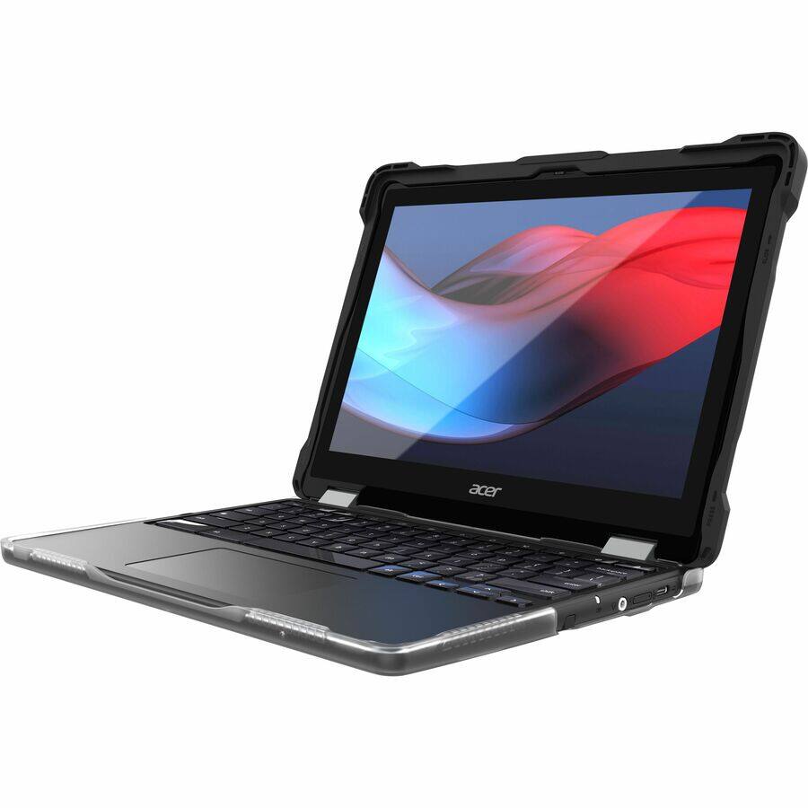 Alt View 1. Gumdrop - Gumdrop SlimTech for Dell Pro 13 Plus (2-in-1) - For Dell Notebook - Textured Grip - Transparent - Bump Resistant, Drop - Transparent.