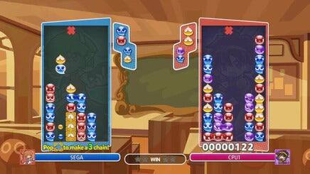 Pop to make a 3 chain!  
SEGA  
WIN 00000122  
CPU1
