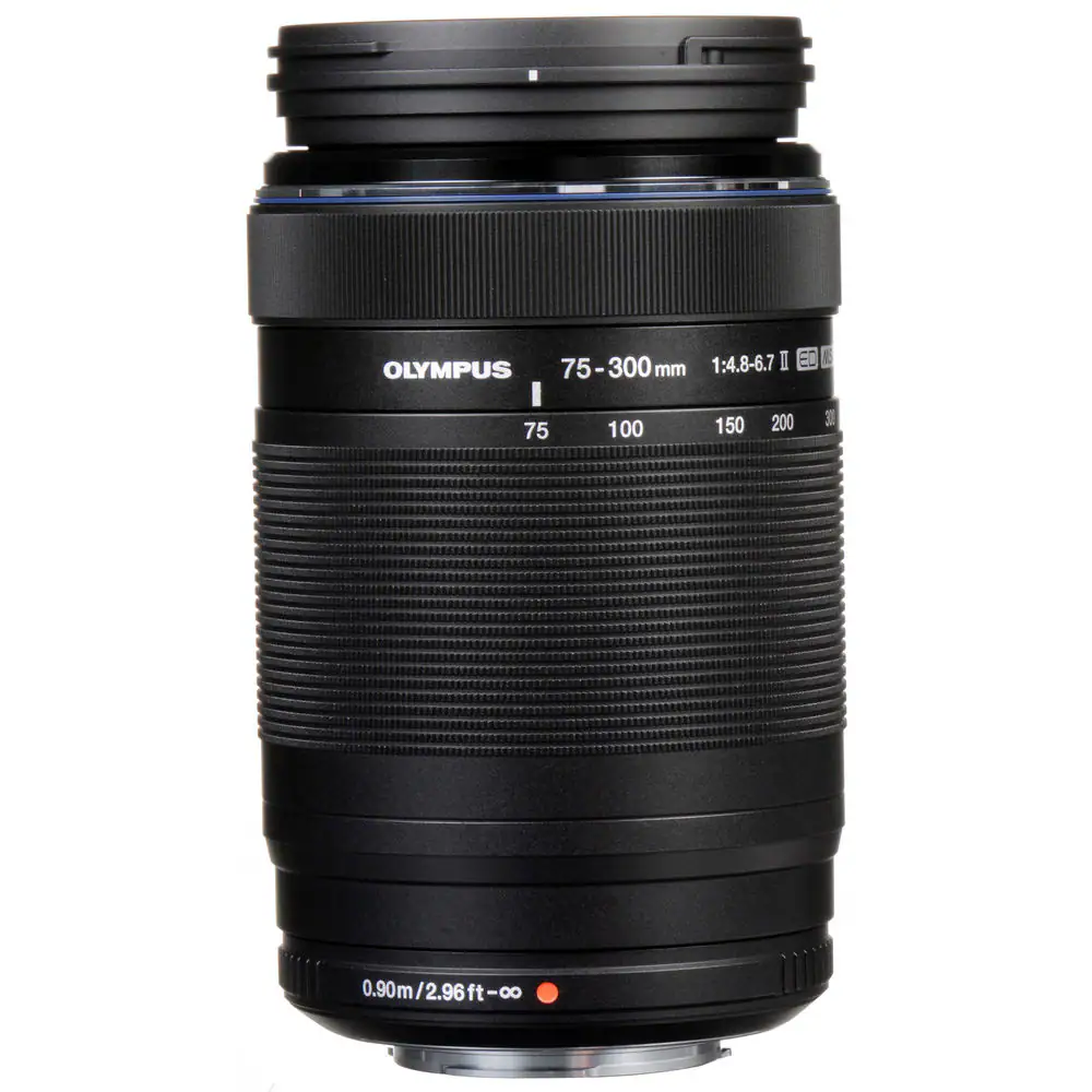 1:4.8-6.7 I OLYMPUS 75-300mm 300 mm 75 100 150 200 0.90m/2.96ft-∞