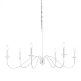 Living District - Rohan 42 inch chandelier - White
